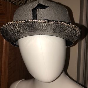 Crooks & castles snakeskin SnapBack